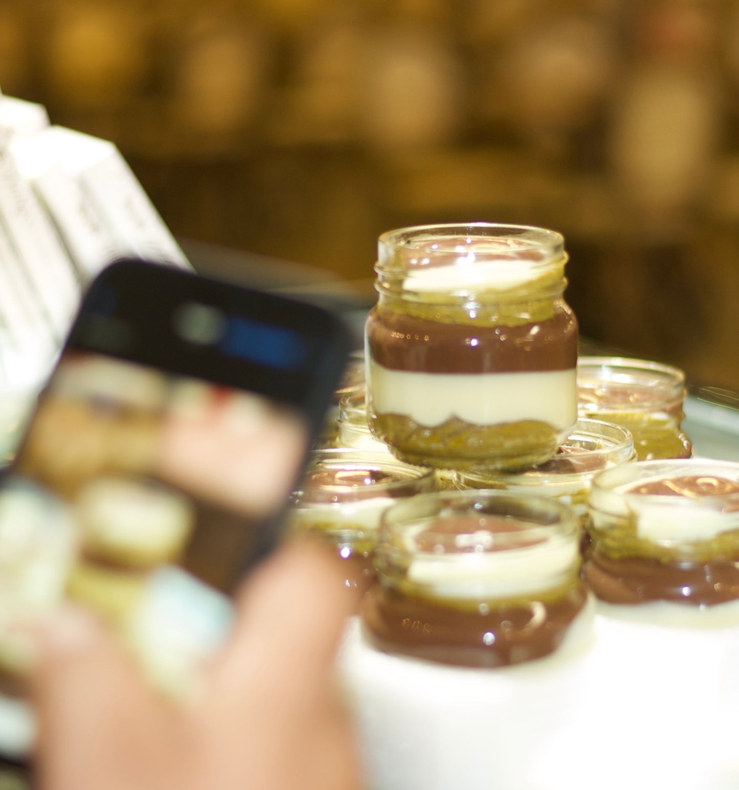 Dubai chocolate pudding